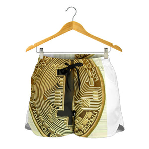 Bitcoin All Over Print Women's Shorts
