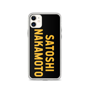 iPhone SATOSHI NAKAMOTO Case