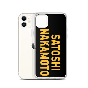 iPhone SATOSHI NAKAMOTO Case