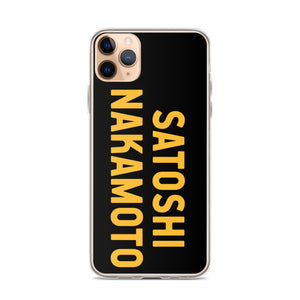 iPhone SATOSHI NAKAMOTO Case