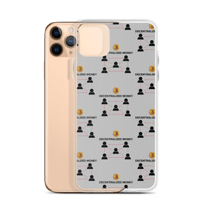 iPhone Case DECENTRALIZED MONEY