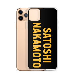 iPhone SATOSHI NAKAMOTO Case