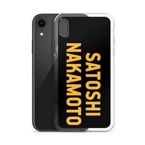 iPhone SATOSHI NAKAMOTO Case