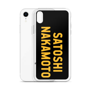 iPhone SATOSHI NAKAMOTO Case