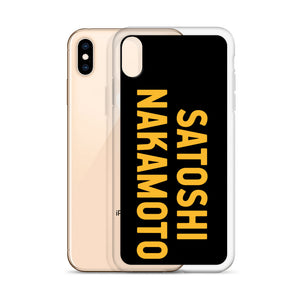 iPhone SATOSHI NAKAMOTO Case